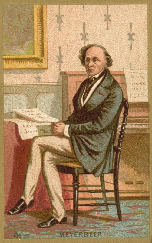 Giacomo Meyerbeer , německý skladatel od French School
