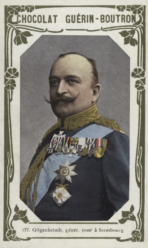 Gilgenheimb, generální velitel ve Štrasburku (barevné foto) od French School
