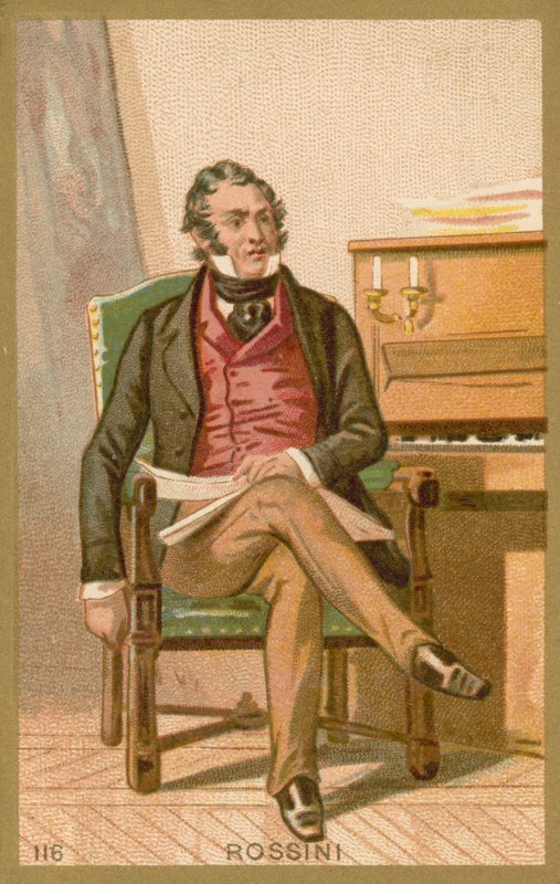 Gioachino Rossini , italský skladatel od French School
