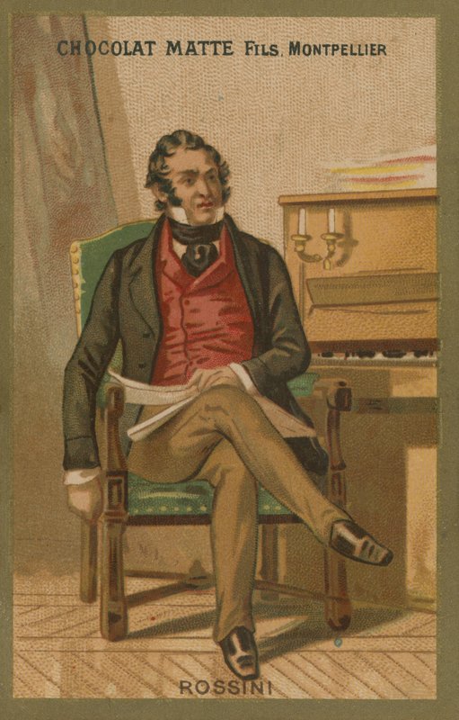 Gioachino Rossini , italský skladatel od French School