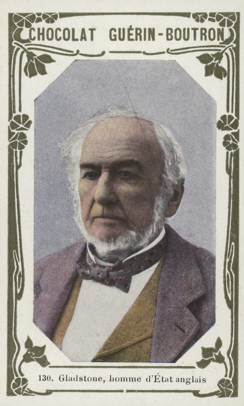 Gladstone, anglický státník (barevná fotografie) od French School