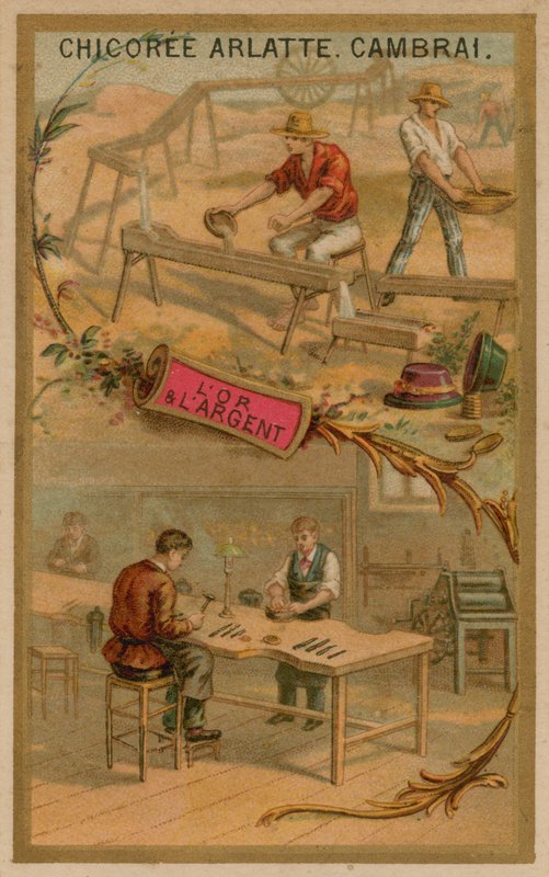 Zlatý a stříbrný průmysl od French School