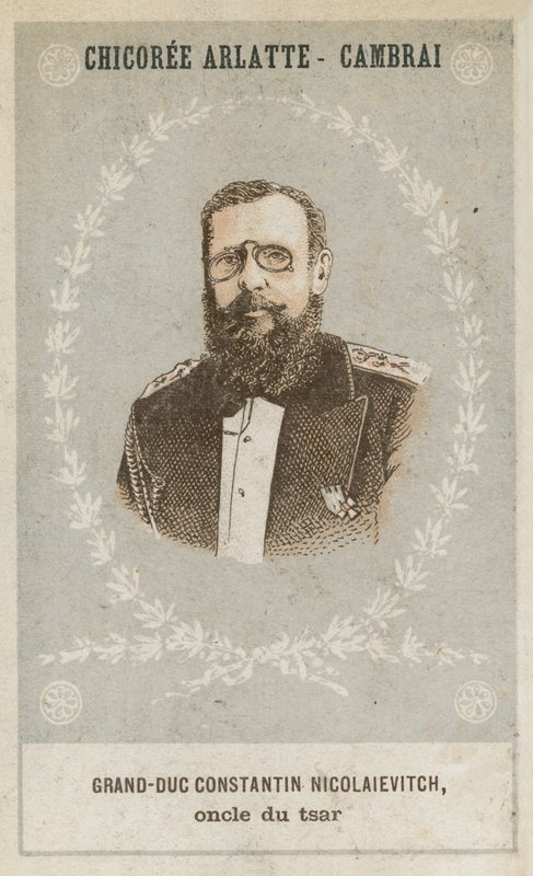 Velkovévoda Constantin Nikolajevič, strýc cara od French School