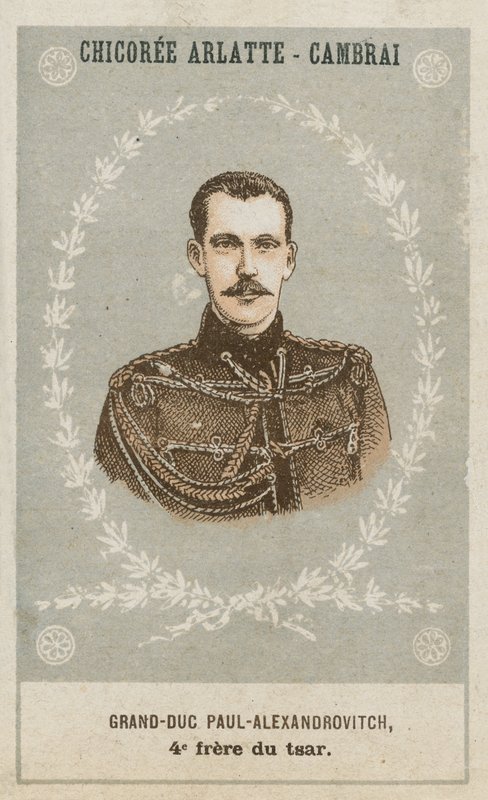 Velkokníže Paul-Alexandrovič, čtvrtý bratr cara od French School