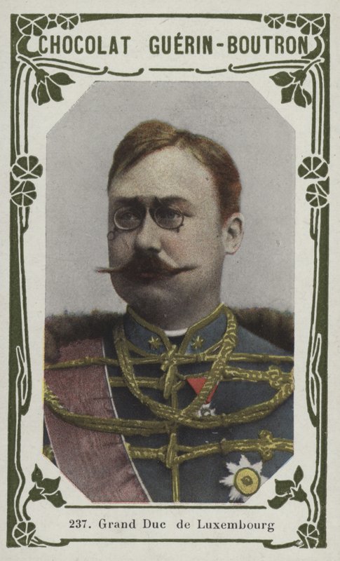 Lucemburský velkovévoda (barevná fotografie) od French School