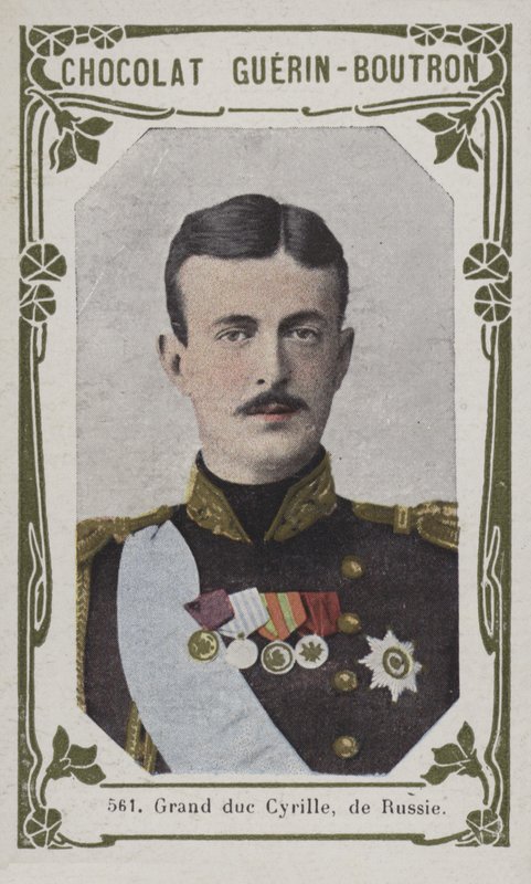 Ruský velkovévoda Cyril (barevné foto) od French School