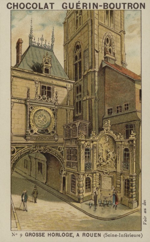 Velké hodiny v Rouen, Seine-Inferior od French School