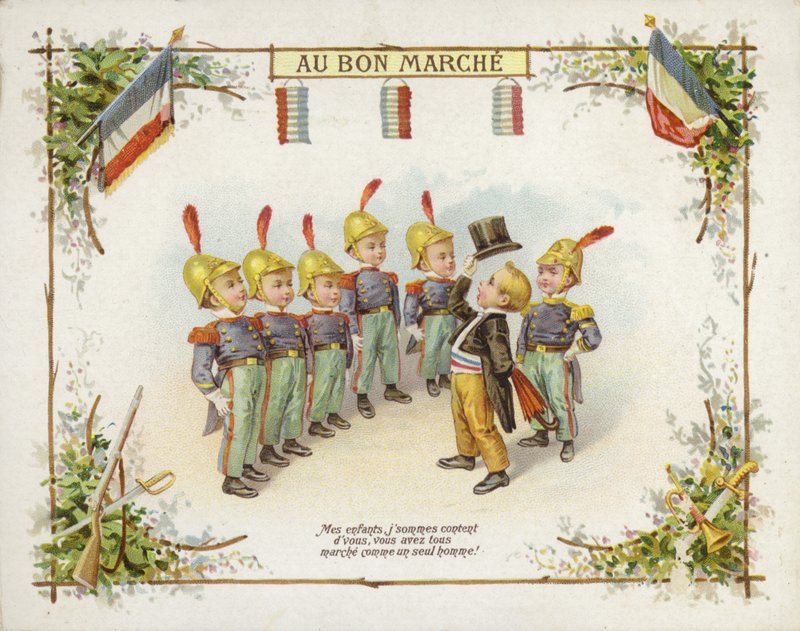 Čestná stráž, děti od French School