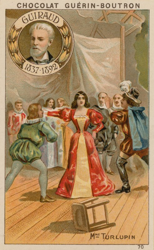 Guiraud, madame Turlupine od French School