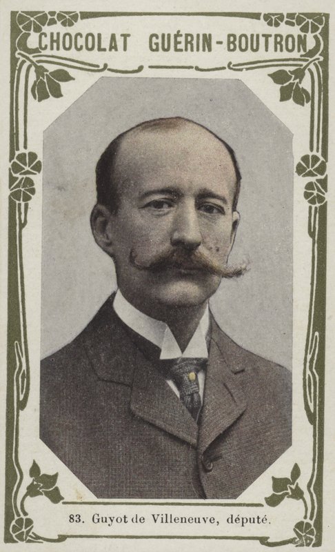 Guyot de Villeneuve, MP (barevná fotografie) od French School
