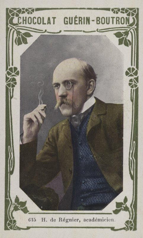 H de Regnier, Academyien (barevné foto) od French School