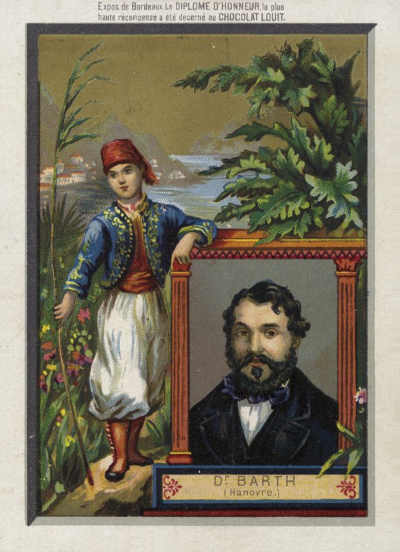 Heinrich Barth, německý cestovatel od French School