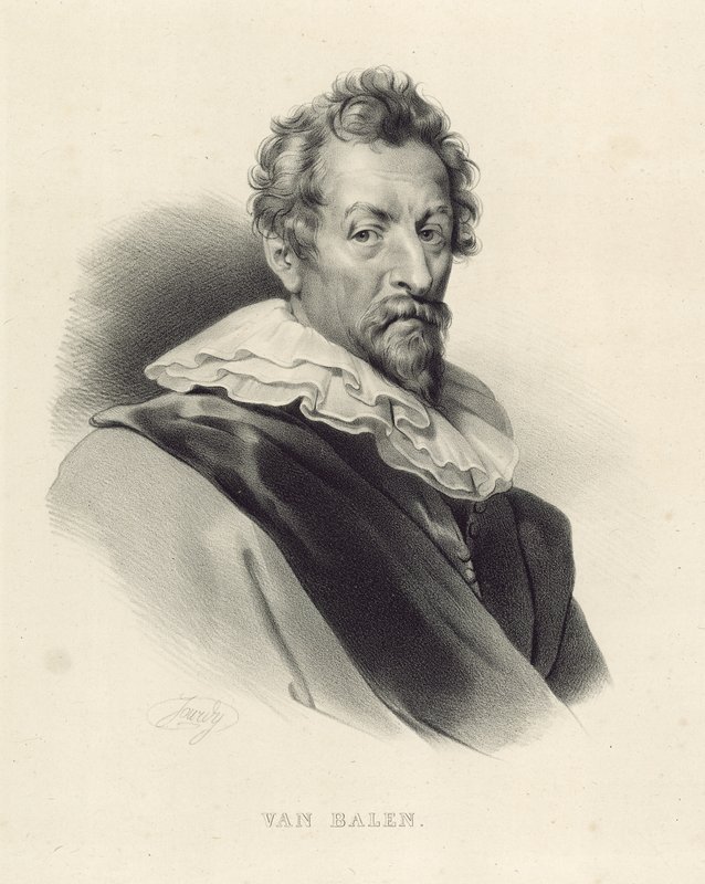 Hendrick van Balen , vlámský umělec od French School