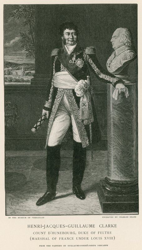 Henri-Jacques-Guillaume Clarke od French School