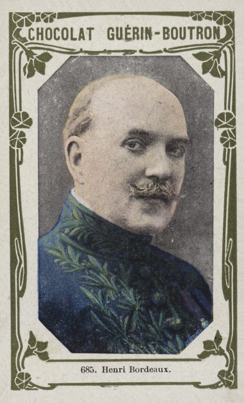 Henri Bordeaux (barevná fotografie) od French School