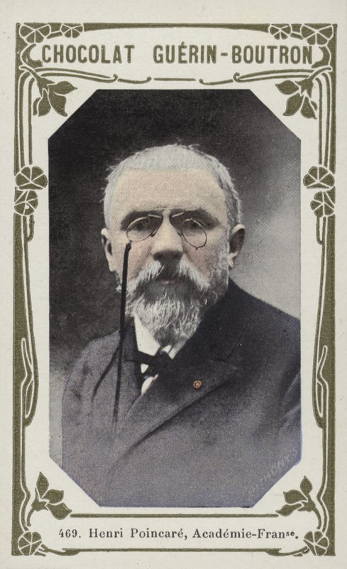 Henri Poincare, Academie-Francaise (barevné foto) od French School