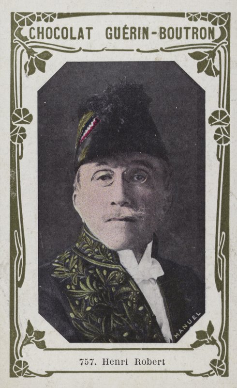 Henri Robert (barevné foto) od French School