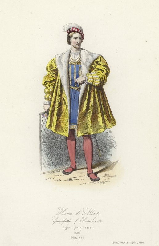 Jindřich II. Navarrský, dědeček francouzského Jindřicha IV od French School