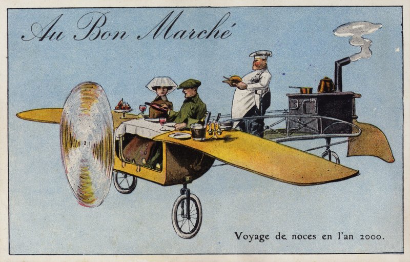 Líbánky v roce 2000 (chromolitho) od French School