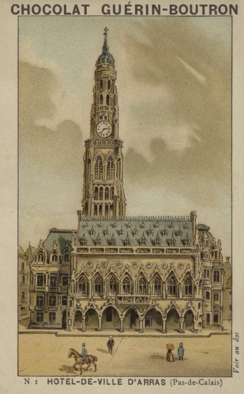 Hotel-de-Ville of Arras, Pas-de-Calais od French School