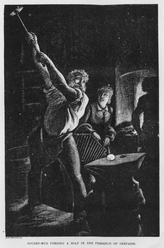 Ilustrace pro The Assommoir, A Realistic Novel, Emile Zola (rytina) od French School