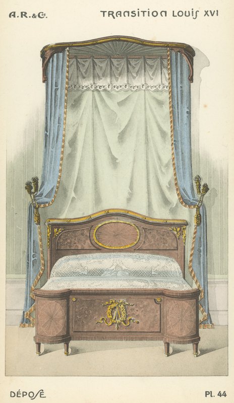 Ilustrace z produktového katalogu interiérového designu od A R & Cie, Francie od French School