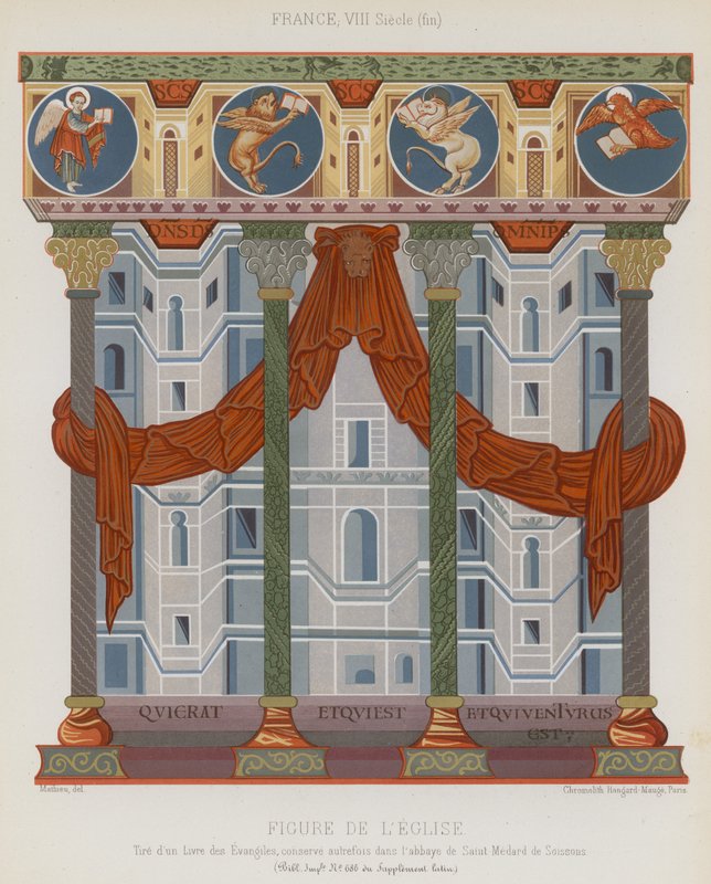 Obrázek kostela od French School