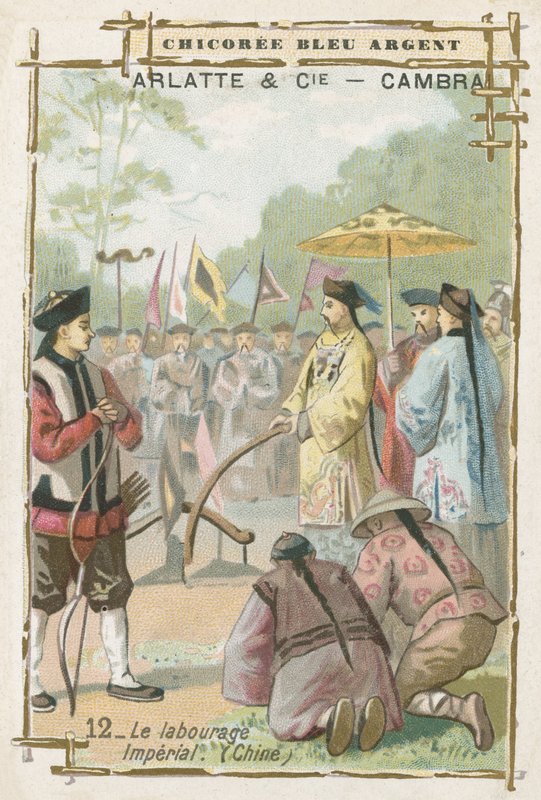Císařská ceremonie orby, Čína od French School
