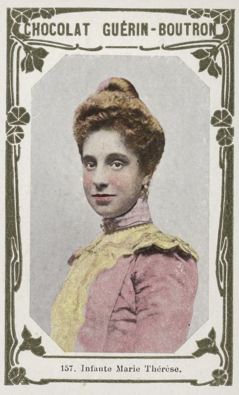 Infante Marie Therese (barevné foto) od French School