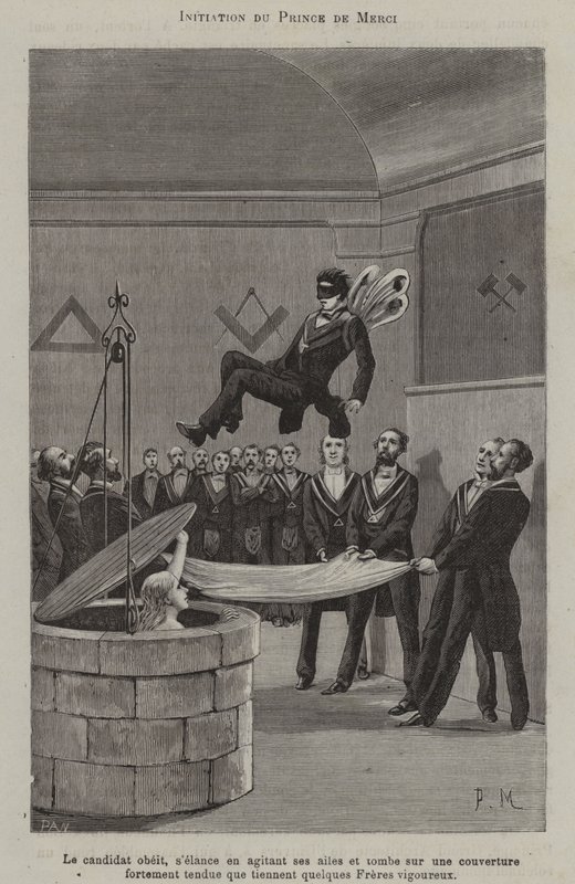 Zasvěcení prince milosrdenství (rytina) od French School