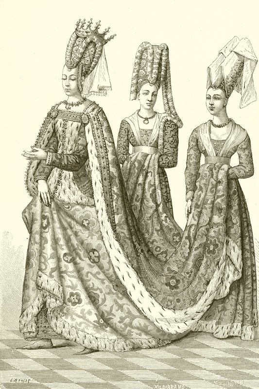 Isabeau de Baviere od French School