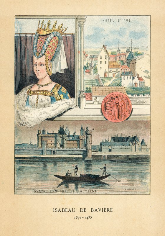 Isabeau de Baviere od French School
