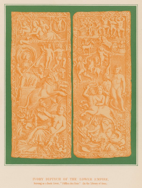 Diptych ze slonoviny Dolní Říše od French School