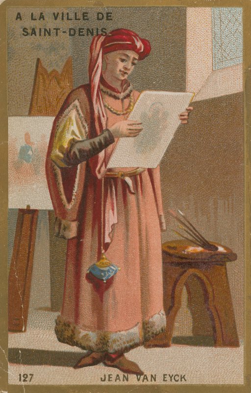 Jan van Eyck, vlámský malíř 15. století od French School