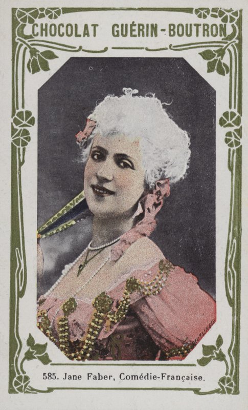 Jane Faber, Comedie-Francaise (barevné foto) od French School