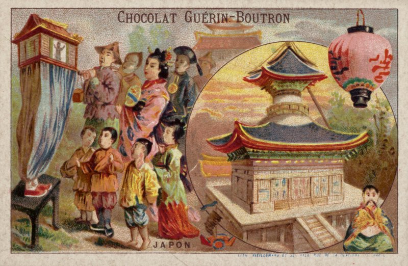 Japonsko (chromolitho) od French School