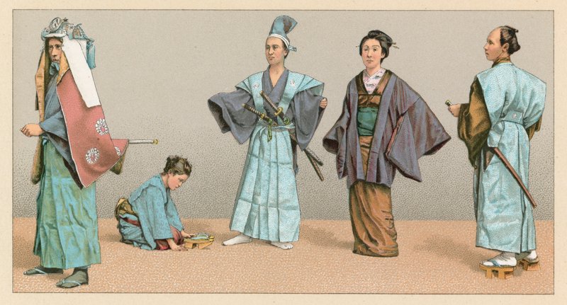 Japonský kostým od French School