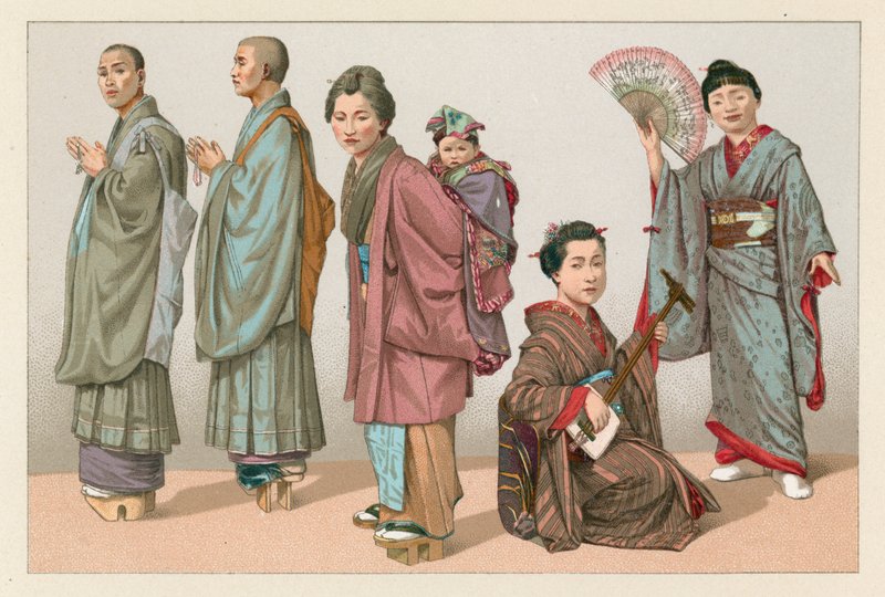 Japonský kostým od French School