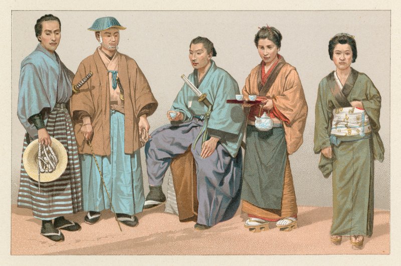 Japonský kostým od French School