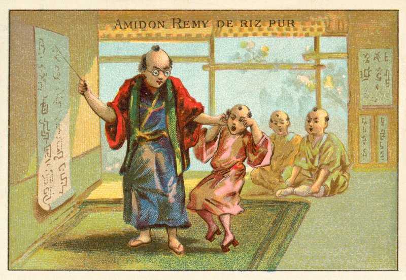 japonská škola (chromolitho) od French School