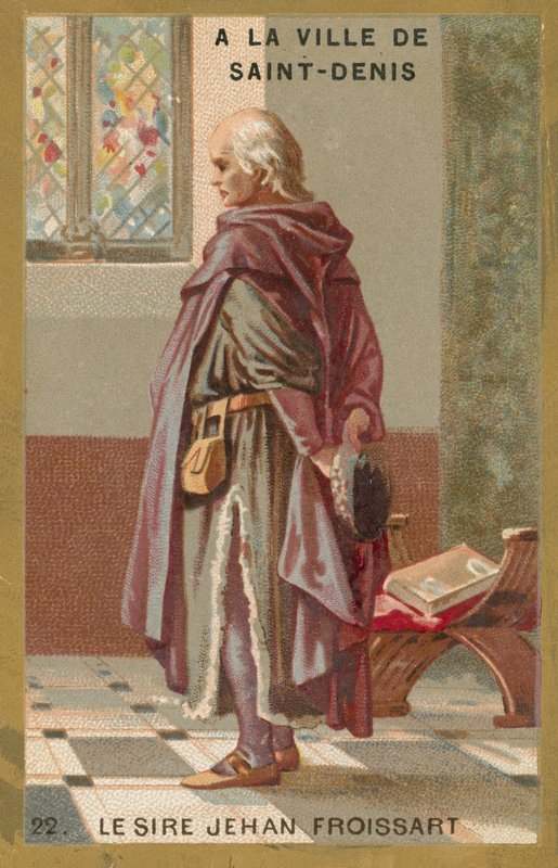 Jean Froissart, francouzský kronikář od French School