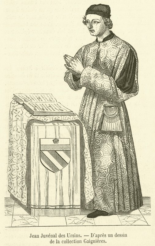 Jean Juvenal des Ursins (rytina) od French School