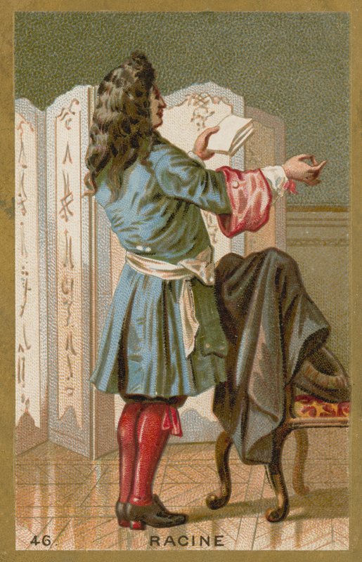 Jean Racine , francouzský dramatik od French School