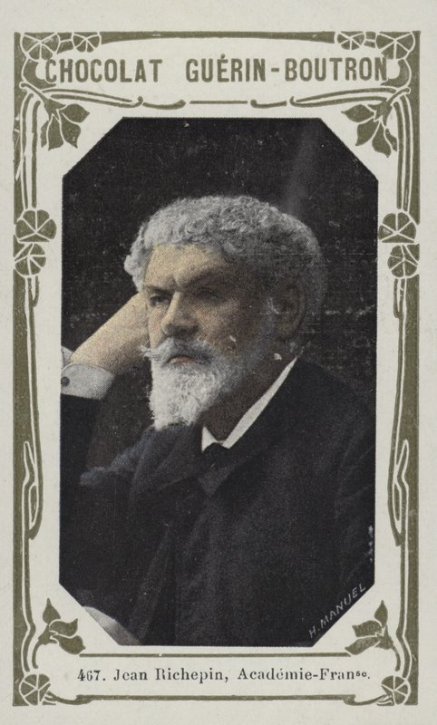 Jean Richepin, Academie-Francaise (barevné foto) od French School