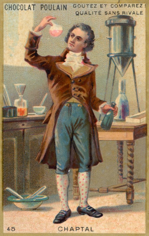 Jeanne-Antoine Chaptal, chemik od French School