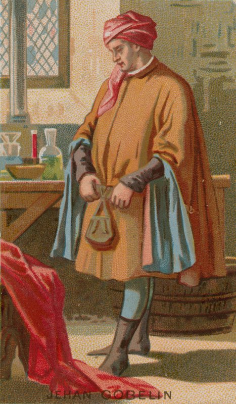 Jehan Gobelin, francouzský barvíř 15. století od French School
