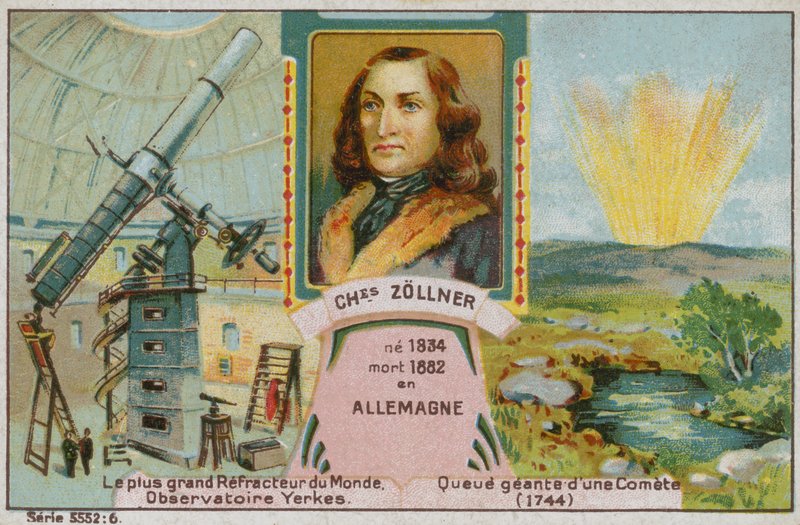 Johann Karl Friedrich Zoellner , německý astronom od French School