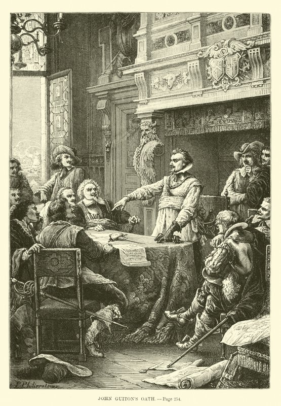 John Guitons přísaha od French School