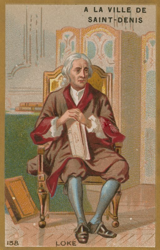 John Locke, anglický filozof osvícenství od French School