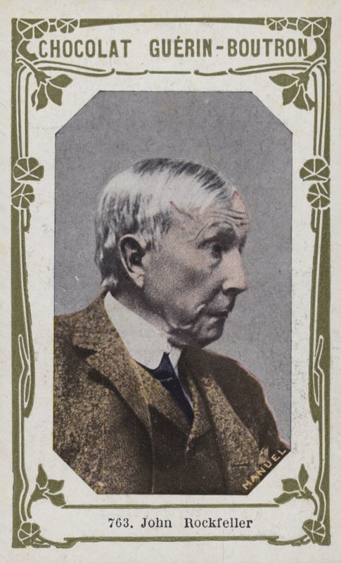 John Rockefeller (barevná fotografie) od French School